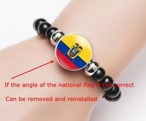 Brazalete de Aleación con Bandera de Croacia, Personalizado, para Cuerda Elástica, Recuerdo de Viaje, Regalo para Hombres y Mujeres - Product Image 5