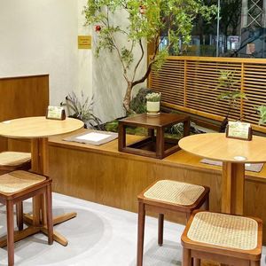 Solid Wood Rattan Stool <b>Square</b> Low Chair Household Living Room Bench Shoe Changing Seat DY561321 - Product Image 2