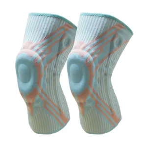 Personalizzato nuovo di alta qualità compressione sport basket calcio gamba ginocchio ciclismo gamba manica lunga supporto per ginocchiera