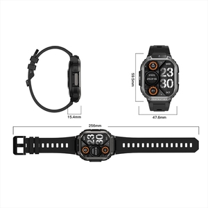 Nuevo diseño al por mayor <span class=keywords><strong>LEMFO</strong></span> DM63 2,13 pulgadas AMOLED pantalla cuadrada Android 8,1 2GB + 16GB Android reloj inteligente - Product Image 4