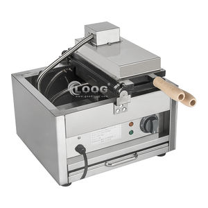 Machine à gaufres 3 grilles en acier inoxydable, nouveau modèle, meilleure vente de snacks, nid d'abeille, fabrication de gaufres - Product Image 2