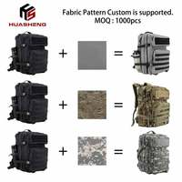 Sac de sport personnalisé 45l système Molle Camping en plein air randonnée sacs à dos tactiques