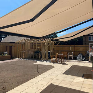 Toldos con luces Led, sombrilla impermeable para jardín, Patio, balcón, <span class=keywords><strong>toldo</strong></span> retráctil para exteriores, <span class=keywords><strong>toldo</strong></span> retráctil para exteriores para restaurante - Product Image 3