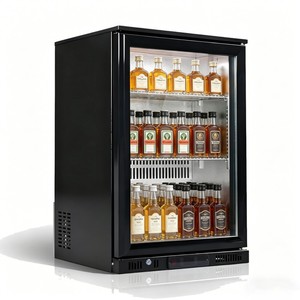145L Beverage Beer <b>Mini</b> Fridge Soft Food Drink Display Refrigerator for Commercial & Household Use - Product Image 1
