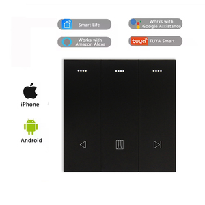 Zigeeb Tuya interrupteur de rideau intelligent interrupteurs 220V interrupteur mural électrique pour la maison avec Google Home Alexa luxe avec la maison - Product Image 2