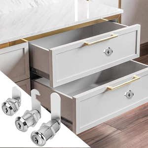 Cerradura de aleación de zinc para buzón, cerradura de leva para caja postal, cerradura con llave para armario, puerta, cajón y almacenamiento - Product Image 2