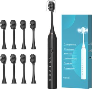 Cepillo de Dientes Eléctrico Inteligente para Adultos, con Alta Frecuencia de Vibración, Bajo Ruido, Resistente al Agua IPX7, Cerdas Medianas, para Uso Doméstico, Venta al Por Mayor - Product Image 1