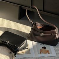 Sac Hobo de Luxe en Cuir Pleine Fleur Litchi 2025 pour Femme 30,5x19x8 cm Doublure Polaire Sac à Bandoulière Designer Prêt à Expédier
