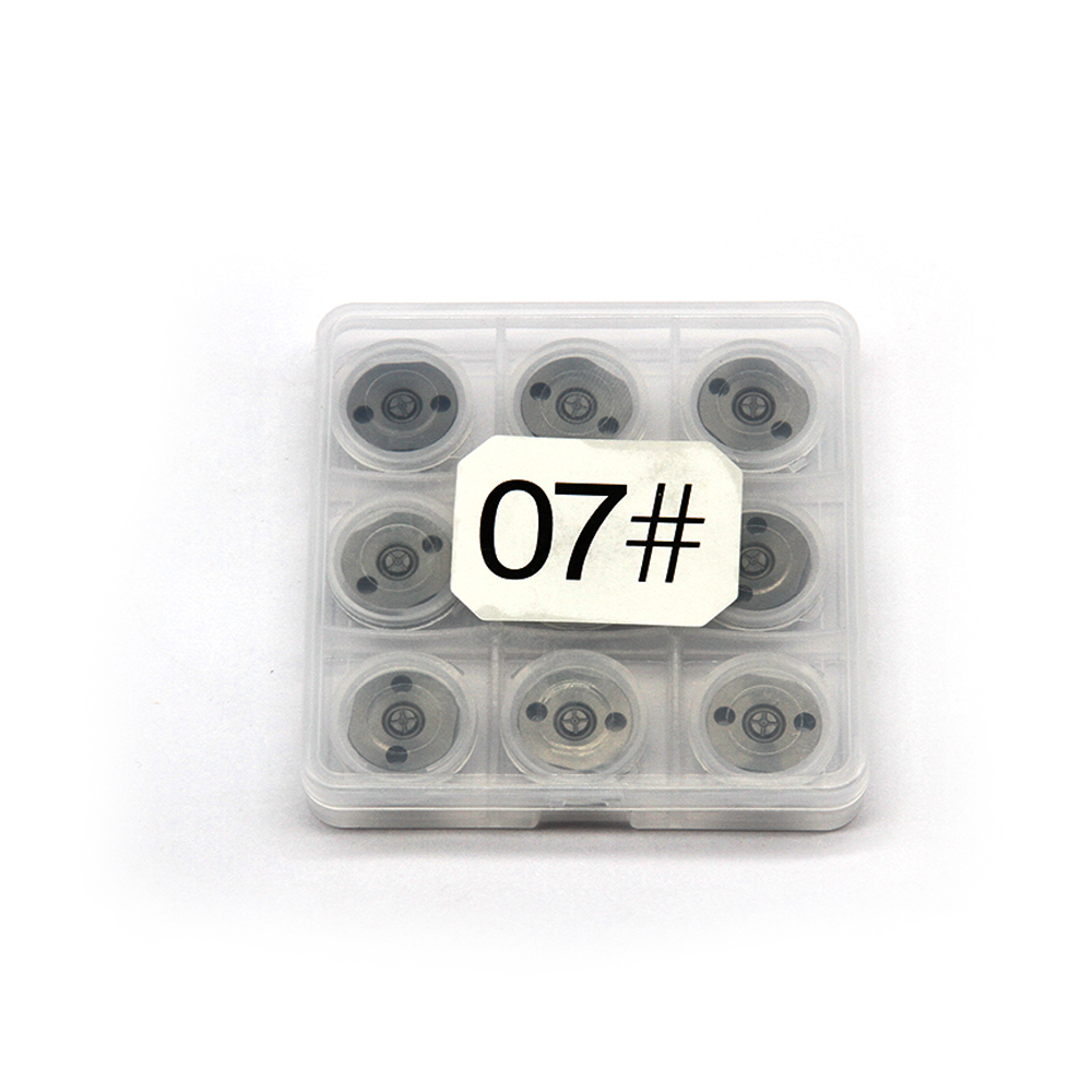 Común carril inyector placa de la válvula #7 inyector Assy orificio para denso inyectores