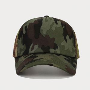 Chapeau de soleil en maille respirante camouflage pour hommes et femmes, style décontracté et tendance, inspiré du hip-hop, idéal pour le cyclisme - Product Image 4