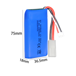 工厂7.4V 1800毫安定制锂电池903565 25C用于玩具遥控汽车越野高速电池电动汽车 - Product Image 1