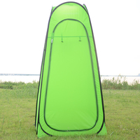 Rizen ODM OEM Zelt Privacy 1-Personen-Vorzelt mit verschleißfestem, tragbarem, automatischem Stahlrahmen, ganzjährig wasserdichtes Pop-up-Campingzelt
