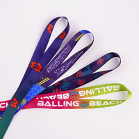 Porte-badge infirmière/médecin avec enrouleur, sangle détachable en polyester/nylon écologique, lanières personnalisées imprimées couleurs Pantone