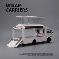 PB PB8837 Nuevo Camión de Carga Cerrado, Juguete de Bloques de Construcción, Modelo MOC para Armar, Regalo de Navidad para Niños, Set de Bloques de Construcción