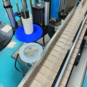 Điện tự động bề mặt phẳng bên nhãn Máy bôi PLC & động cơ điều khiển với Máy in mã ngày cho bao bì chai - Product Image 5