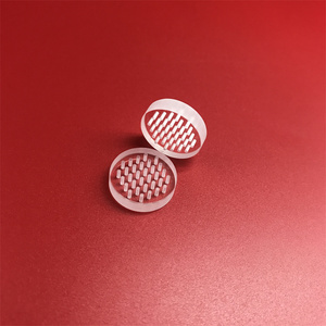 Disque en verre de <span class=keywords><strong>quartz</strong></span> de silice transparent résistant à la chaleur avec perçage au laser - Product Image 6