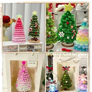 Paquete de Materiales para Manualidades con Palitos Retorcidos, Decoración Creativa para Escritorio, Mini Árbol de Navidad para Regalo - Product Image 2