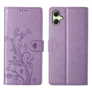 Funda de Cuero con Diseño de Mariposa y Flores para <span class=keywords><strong>Samsung</strong></span> <span class=keywords><strong>Galaxy</strong></span> A14 4G A73 A53 A33 A23 A13 A22 A72 A52 A32 A71 A51 A12 5G M12, Tipo Cartera - Product Image 3