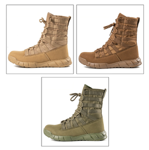 Botas Tácticas de Combate Verdes DFDB01 Ligeras, Transpirables y Antideslizantes, Hechas en China, Otros Materiales - Product Image 6