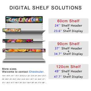 Nhiều Kích cỡ kỹ thuật số Kệ giải pháp kéo dài thanh LCD hiển thị cho siêu thị Kệ Máy nghe nhạc quảng cáo - Product Image 4