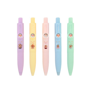 Customizable Logo Design Gel <b>Pen</b> Pocket Bouncy Mini Portable Smooth Quick Drying Practice Writing 0.5mm Plastic Shell - Product Image 5