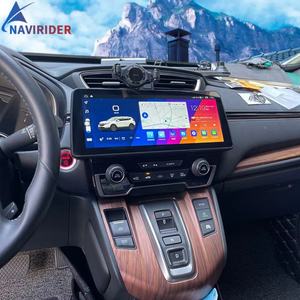 <b>Android</b> 13 QLED Screen for Honda CRV CR-V EX 2017-2018 CarPlay Car Radio Multimedia Video Player Autoradio Navigation Head Unit - Product Image 1