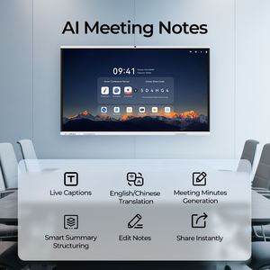 Pizarra Interactiva de 75 Pulgadas con Pantalla Táctil de 40 Puntos, LCD 4K UHD, Intel Core I3/i5/i7, Sistema Operativo Android/Windows para Uso Escolar y de Oficina - Product Image 2