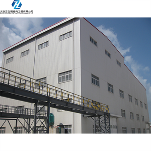 Kết cấu thép prefab hangar giá rẻ kim loại đổ thép xây dựng kho nhà tiền chế Kết Cấu Thép kho - Product Image 3