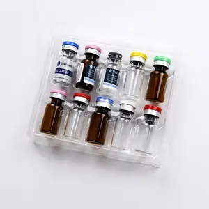 Blister White Transparent Plastic Medical Packaging Vial Tray