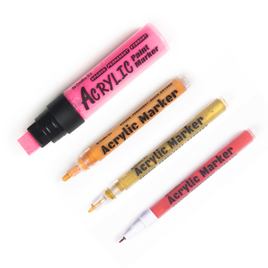 Marqueurs acryliques OEM 15 mm pour graffiti urbain, rechargeables, pointe <span class=keywords><strong>feutre</strong></span> jumbo 1,5 cm, lot de marqueurs acryliques - Product Image 4