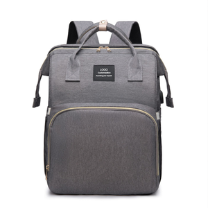 Nueva Mochila Multifuncional para Pañales con Mosquitero, Personalizable, Tipo Momia, con <span class=keywords><strong>Cambiador</strong></span> - Product Image 3