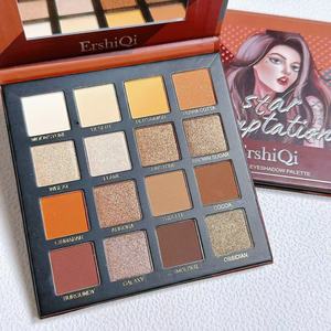 Eyeshadow Palette Mineral Powder Satin Waterproof <strong>Star</strong> Shining 16 Colors Shimmer Matte Glitter Makeup - Product Image 3