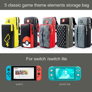 Sac à dos de rangement portable pour accessoires, sac d'aventure (édition <span class=keywords><strong>Pikachu</strong></span>), sac de voyage pour <span class=keywords><strong>Nintendo</strong></span> <span class=keywords><strong>Switch</strong></span> - Product Image 4