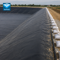 Géomembrane HDPE pour système de recirculation en pisciculture