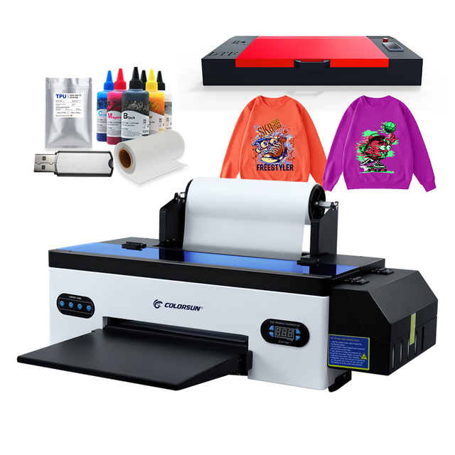 Best Seller Dtf Printer Dtf Printer 30cm Vertical for Digital Pigment Ink Direct White Ink R 1390 Dtf Printer