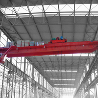 Pont roulant à double portique VFD haute capacité 50 tonnes avec cabine de commande pour chantier naval