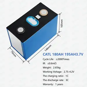 Starmax Catl Ev e Calb 3,7 V 50 Ah 58 Ah 66,2 Ah 93 Ah 114 Ah 117 Ah 133 Ah 141 Ah 150 Ah 180 Ah 218 Ah 234 Ah 280 Ah Nmc Lithium-Ionen-Batterie