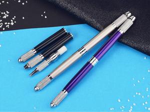 Stylo manuel de microblading pour sourcils, maquillage semi-permanent PMU, outil d'artiste de tatouage des sourcils - Product Image 5