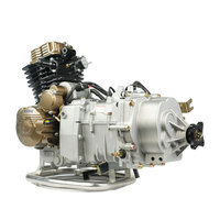 350CC Manual Clutch Electric Kick Start 4-Stroke Split Shaft Dual Cooling 37Kg Motorcycle Engine