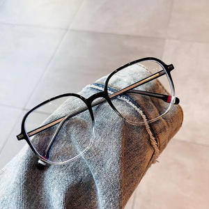 Monturas de Gafas Rectangulares TR90 M1-95505, Anti Luz Azul, Montura Completa Unisex, Lentes de PC Anti UV, Diseño Irregular - Product Image 1