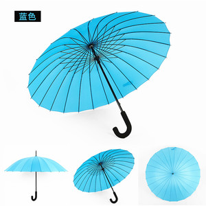 Fournisseur d'usine en Chine, parapluie de haute qualité, long manche en EVA, logo personnalisé, parapluie de golf 24K - Product Image 3