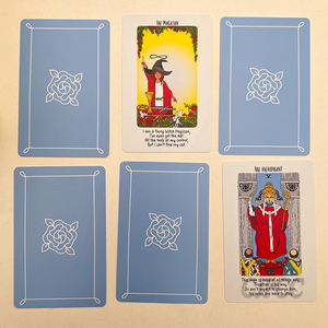Cartes d'affirmation positive à bords dorés brillants, jeu <span class=keywords><strong>de</strong></span> tarot/<span class=keywords><strong>oracle</strong></span> <span class=keywords><strong>de</strong></span> luxe, impression CMYK/PMS, boîte rigide, papier d'art 300-400 g/m² - Product Image 3