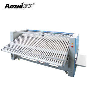 Machine <span class=keywords><strong>à</strong></span> plier les serviettes industrielle automatique Aozhi <span class=keywords><strong>à</strong></span> économie d'énergie, en acier inoxydable 304, diesel 380V, garantie 1 an, pour blanchisserie - Product Image 5