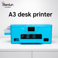 Printer Flatbed Inkjet Benlun XP600 DTF A3 - Otomatis Kecepatan Tinggi 1.2/menit Garansi Baru 1 Tahun untuk Kulit/Film PET/Flex Android