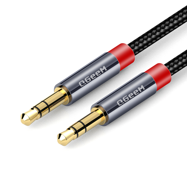 TRS 3.5mm Male to Male Audio Cable, Gold-Plated Aux Cord for IPhone, Laptop, Car Stereo, Headphones, Speakers, MP3 Player
