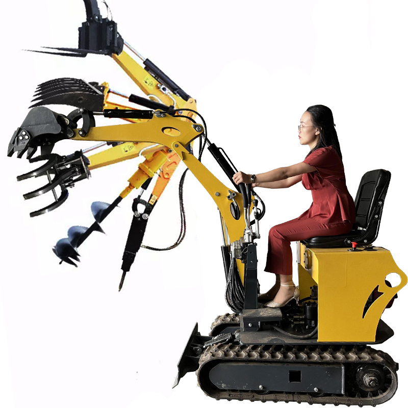 Мини-мешок 0,8 T 1t, портативный небольшой экскаватор, цена на продажу