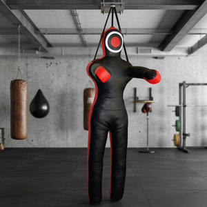 New Wagsam Sports Brazilian Jiu Jitsu MMA Sitting <b>Dummy</b> Grappling Kick Boxing Training Synthetic Leather Punching Bags Model - Product Image 3