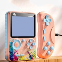Console de jeu vidéo rétro portable G5 Mini TV Classic avec 500 jeux intégrés, écran de 3,0 pouces, lecteur de jeux