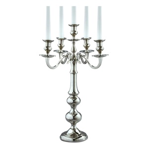 Decorative Metal Candelabras Made With Aluminum Casting Hot Selling Luxury Design Metal Gold Handmade Candelabra - Product Image 4