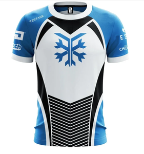 เสื้อกีฬาพิมพ์ซับลิเมชันทำจากผ้าเจอร์ซีย์ออกแบบได้ตามต้องการ - Product Image 3